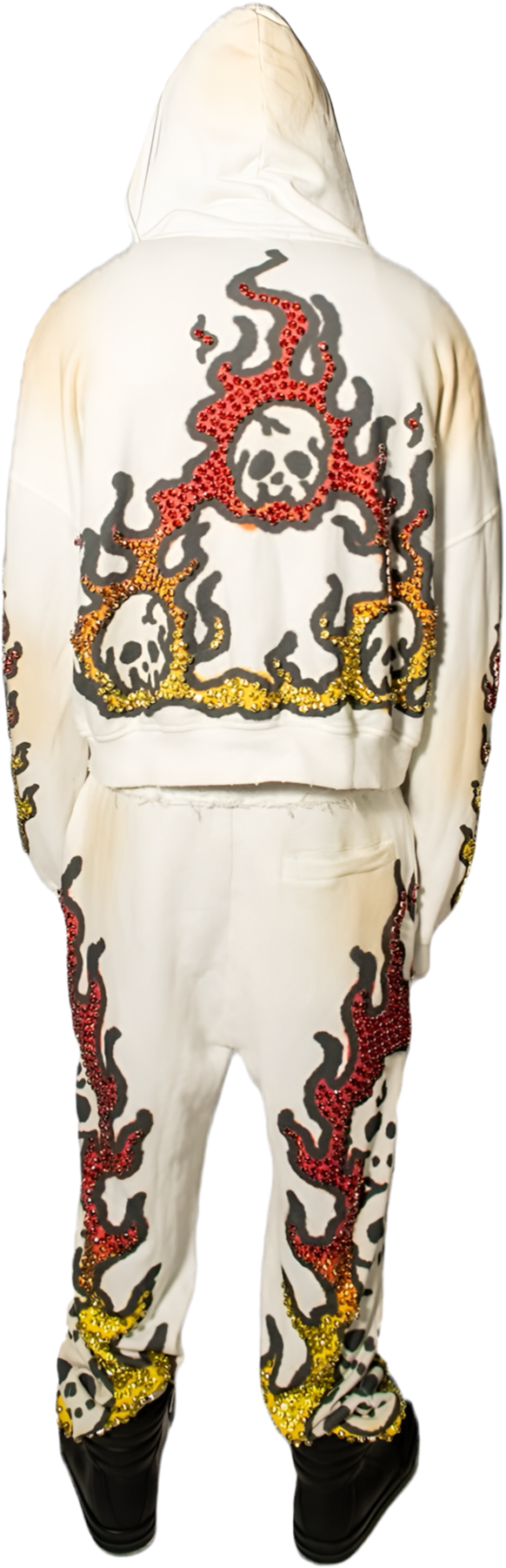 White Dead Flame Jacket