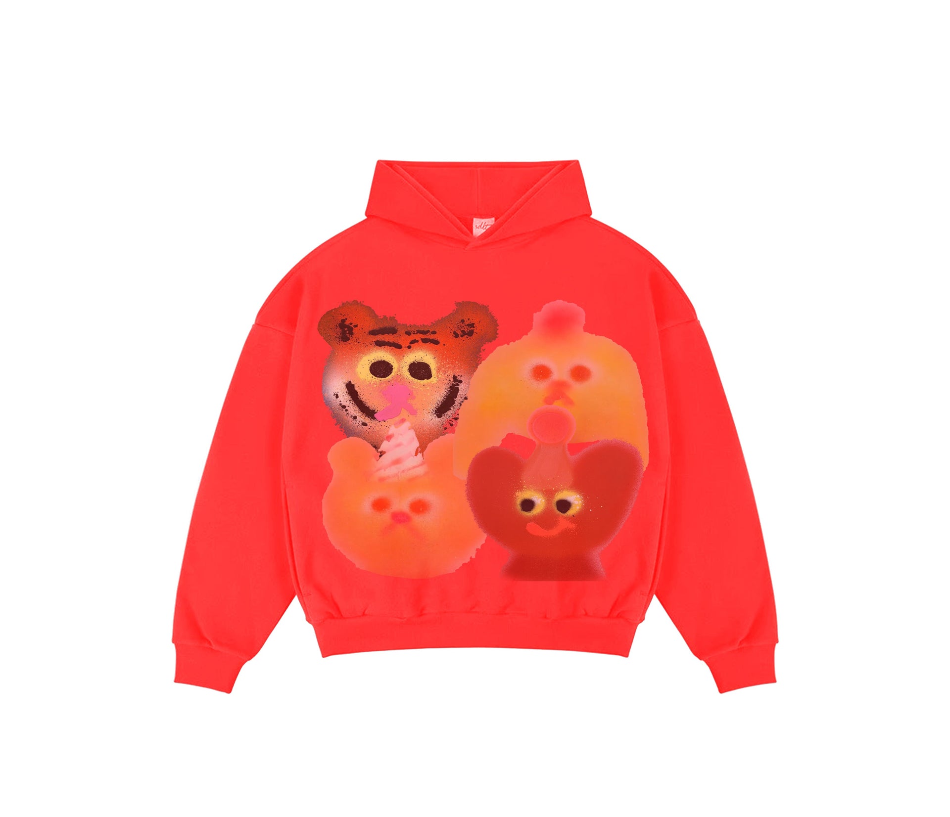 Red Friends Hoodie
