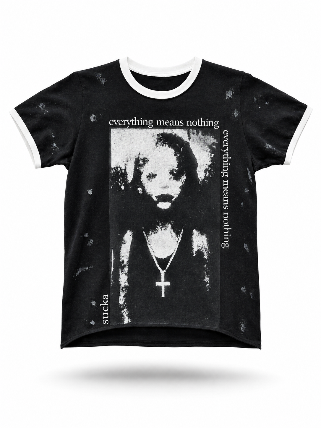 Everything Means Nothing Ringer Tee