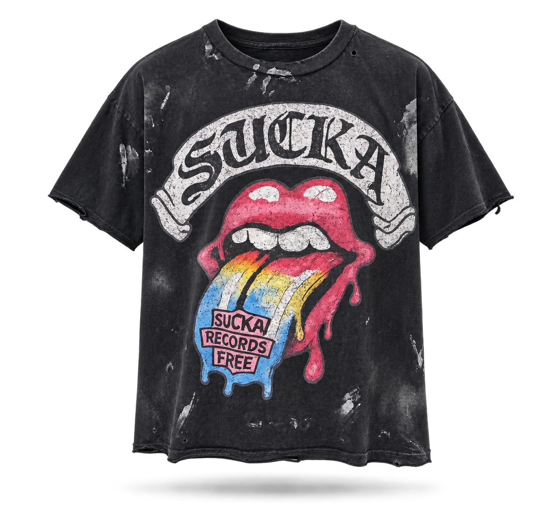 Suckafree Records Tee